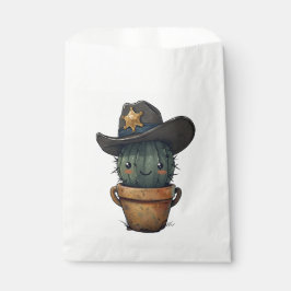 Sheriff Spike-Cactus Karakter Bedankzakje