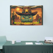 Sheriff Spike-Cactus Karakter Spandoek (Beurs)
