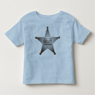 Sheriff star kinder shirts