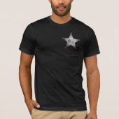 Sheriff star t-shirt (Voorkant)