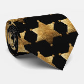 Sheriff Stars aanpassen door verhaleman Stropdas (Opgerold)