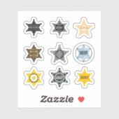 Sheriff Stickers (Vel)