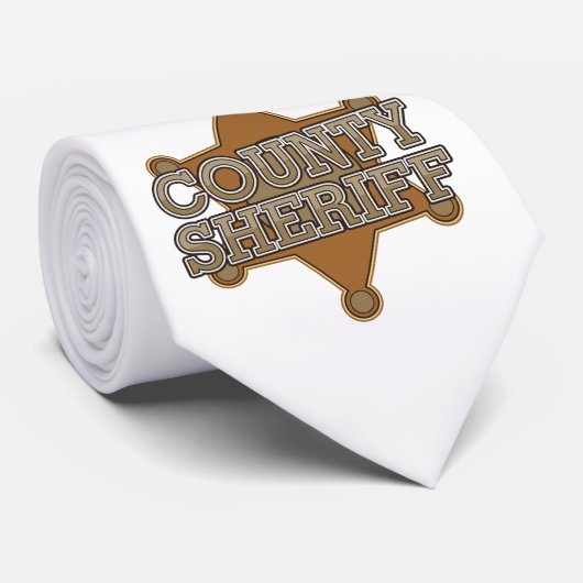 Sheriff Stropdas (Opgerold)