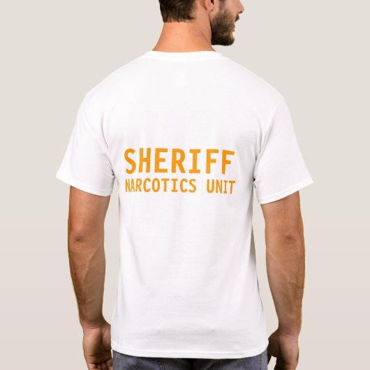 SHERIFF T-SHIRT (Achterkant)
