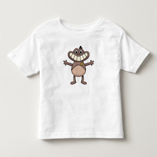 Sheriff Toadster Garten Of Banban Muismat Costuum Kinder Shirts (Voorkant)