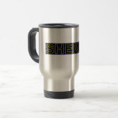 Sheriff Travel Mug Reisbeker (Voorkant links)