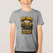 Sheriff Tri-Blend Shirt (Voorkant)