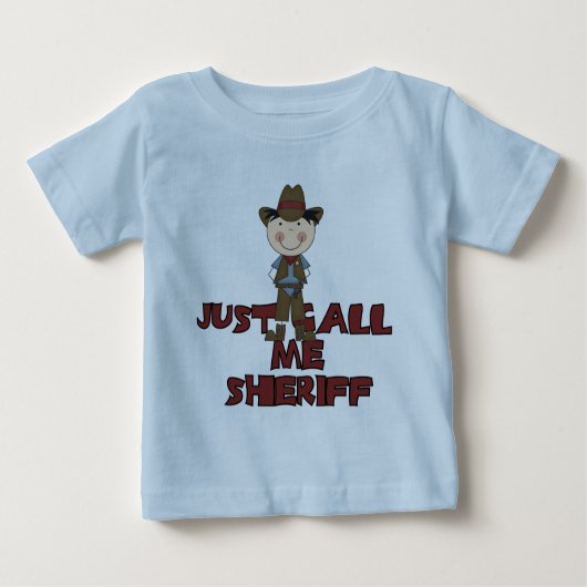 Sheriff Tshirts en geschenken (Voorkant)