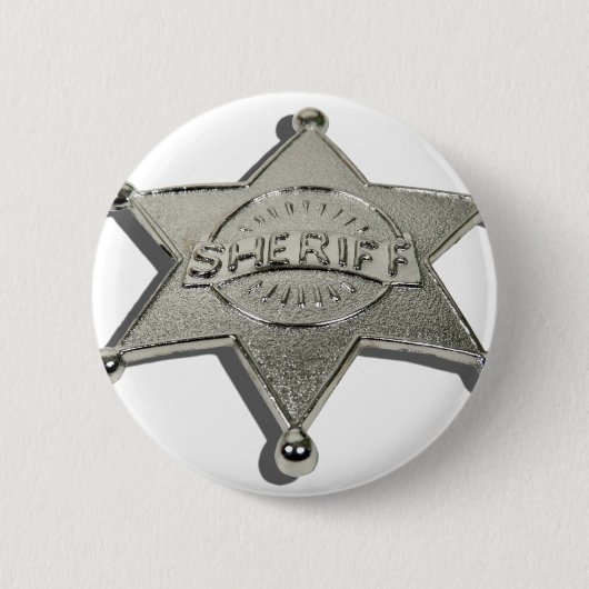SheriffBadgeLetters10510 Ronde Button 5,7 Cm (Voorkant)