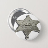 SheriffBadgeLetters10510 Ronde Button 5,7 Cm (Voorkant /achterkant)