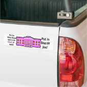 sheriffjoepinkJ.jgp Bumpersticker (Op Truck)