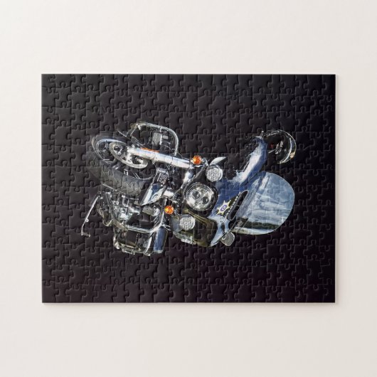 Sheriff's Motorcycle Legpuzzel (Horizontaal)