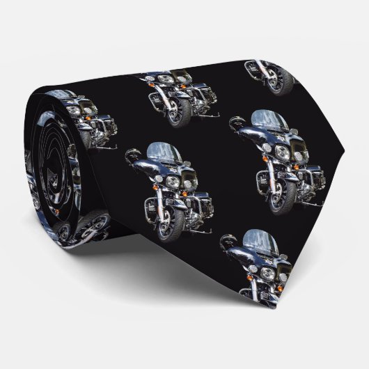 Sheriff's Motorcycle Stropdas (Opgerold)