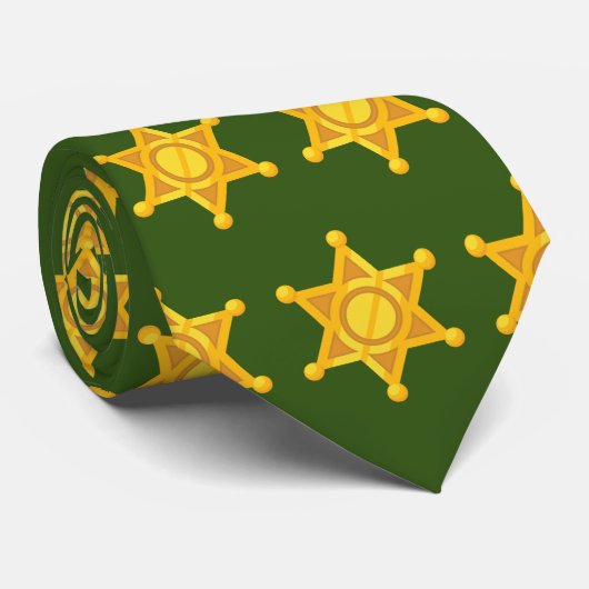 Sheriffstern-officier Stropdas (Opgerold)
