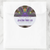 Sherikan Fractal Boekplaat Sticker (Tas)