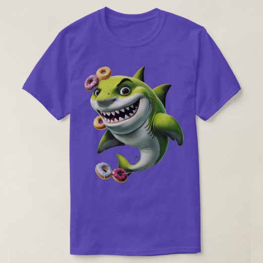 Sherk onderwater capriolen van de slechterik grapp t-shirt (Design voorkant)