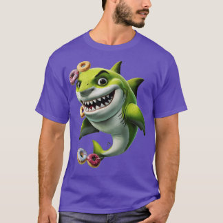 Sherk onderwater capriolen van de slechterik grapp t-shirt