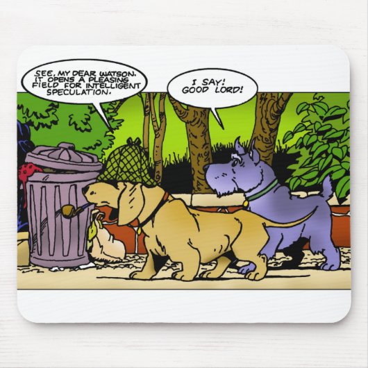 Sherlock Dog Muismat (Voorkant)