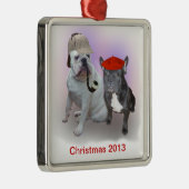 Sherlock en Dr. Metalen Ornament (Rechts)