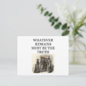 sherlock holmes briefkaart (Staand voorkant)