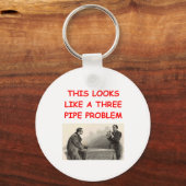 SHERLOCK holmes cadeaus T-shirts Sleutelhanger (Voorkant)