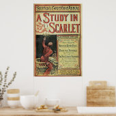 Sherlock Holmes een onderzoek in het  Hoesje van S Poster (Keuken)