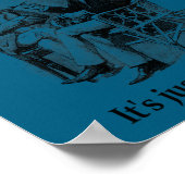 Sherlock Holmes I Never Said I Was Smarter Funny  Poster (Hoek)