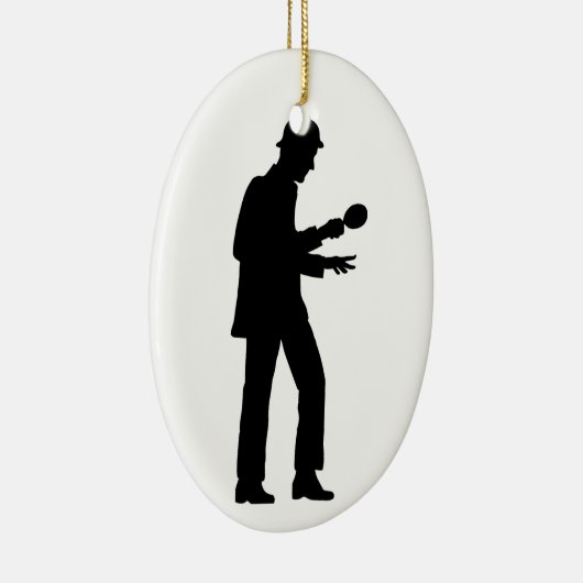 Sherlock Holmes Keramisch Ornament (Rechts)