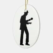 Sherlock Holmes Keramisch Ornament (Links)