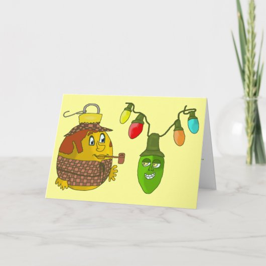 Sherlock Holmes Kerstmis Feestdagen Kaart (Voorkant)