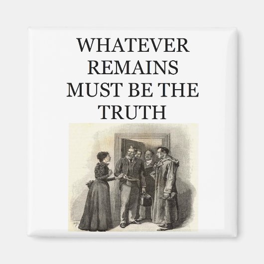 Sherlock Holmes Magneet (Voorkant)