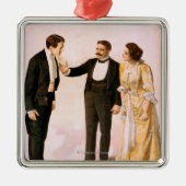 Sherlock Holmes Theatrical Play Poster #2 Metalen Ornament (Voorkant)