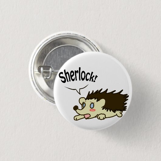 Sherlock-knop Ronde Button 3,2 Cm (Voorkant /achterkant)