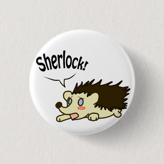 Sherlock-knop Ronde Button 3,2 Cm (Voorkant)