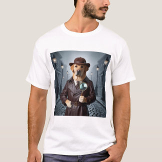 Sherlock Labrador T-Shirt: Het mysterie ontrafelen T-shirt