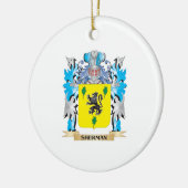 Sherman Coat of Arms - Family Crest Keramisch Ornament (Links)