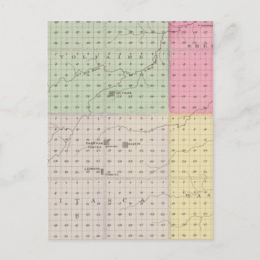 Sherman County, Kansas Briefkaart (Voorkant)