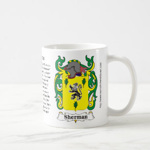 Sherman Family Coat of Arms mok