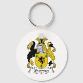 Sherman Family Crest Sleutelhanger (Voorkant)