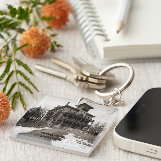 Sherman Hospital Elgin Illinois Circa 1890  Sleutelhanger (Voorkant Rechts)