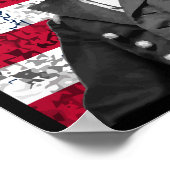 Sherman, Lincoln en Grant met Zwarte Grens Poster (Hoek)