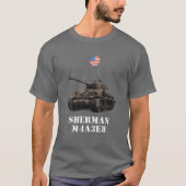 Sherman M4A3E8 Easy Eight USA Medium Tank WW2 Mili (Voorkant)