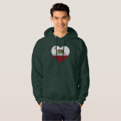 sherman oaks - hart van californië hoodie (Voorkant volledig)
