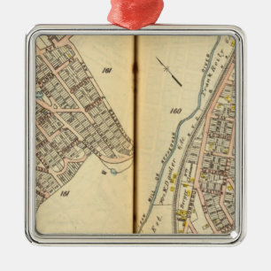 Sherman Park, New York Metalen Ornament