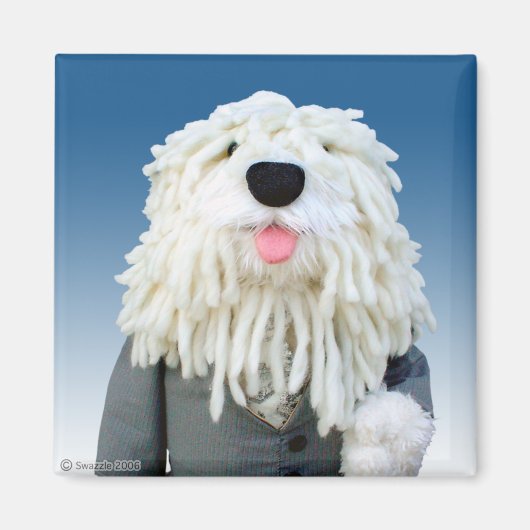 Sherman Sheepdog Magnet (Voorkant)