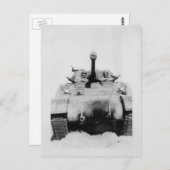 Sherman Tank Briefkaart (Voorkant / Achterkant)