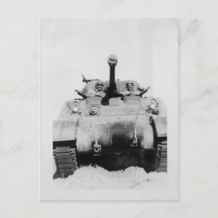 Sherman Tank Briefkaart