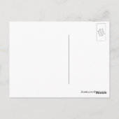 Sherman Tank Briefkaart (Achterkant)