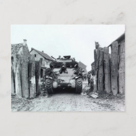 Sherman Tank Briefkaart