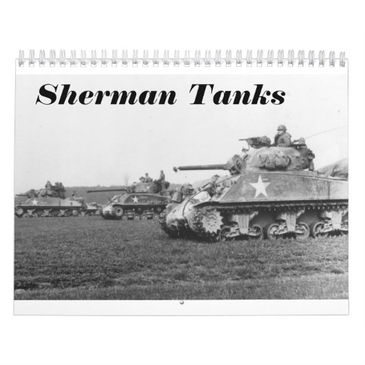 Sherman Tank Kalender (Hoes)